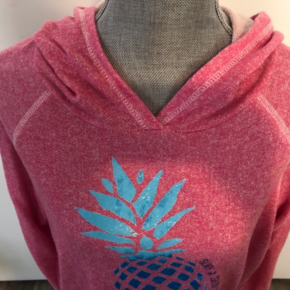 🕔 COASTAL CLASSICS HOODED TOP SIZE LARGE - Picture 4 of 7